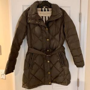 BURBERRY BRIT COAT - BROWN